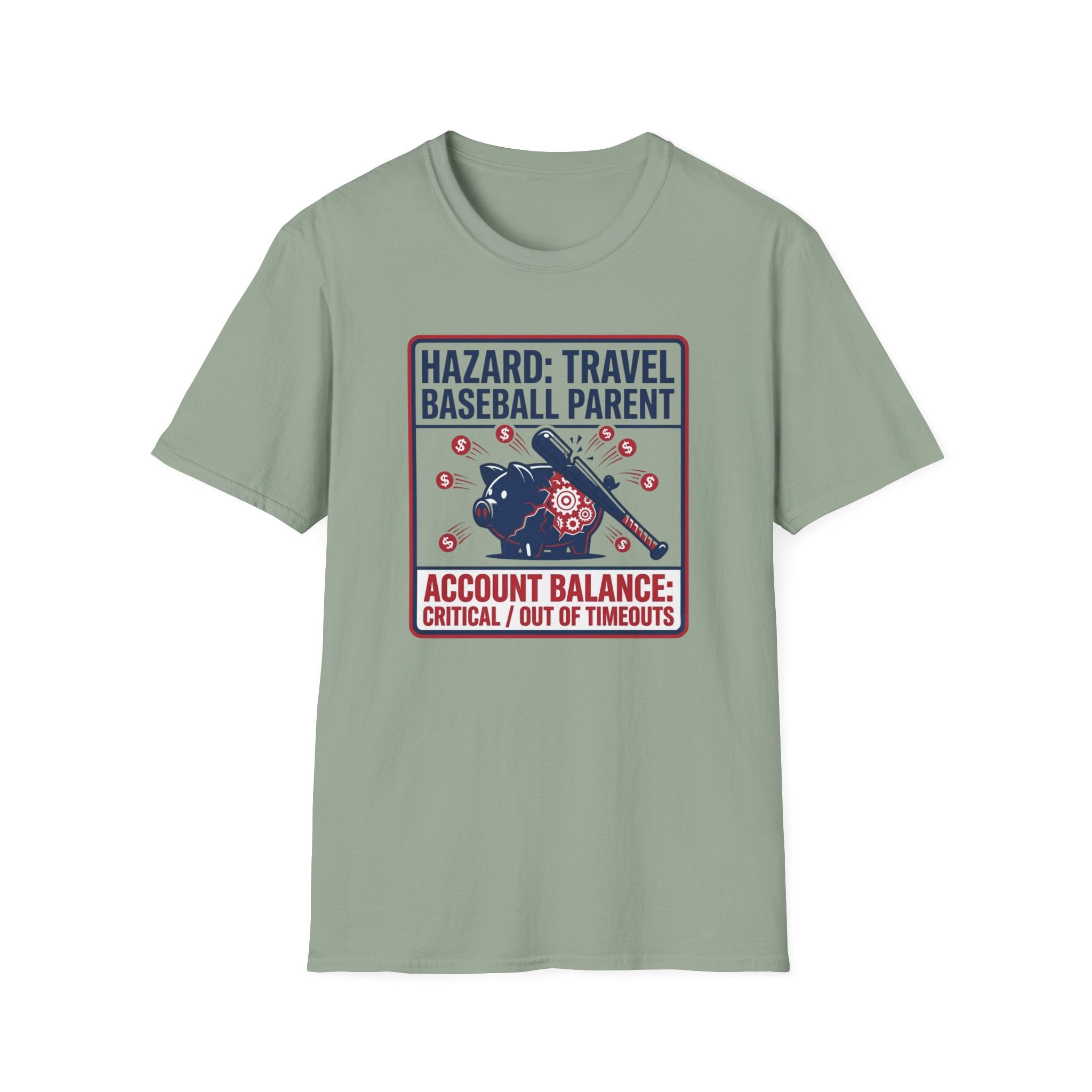 Hazard: Travel Baseball Parent T-Shirt