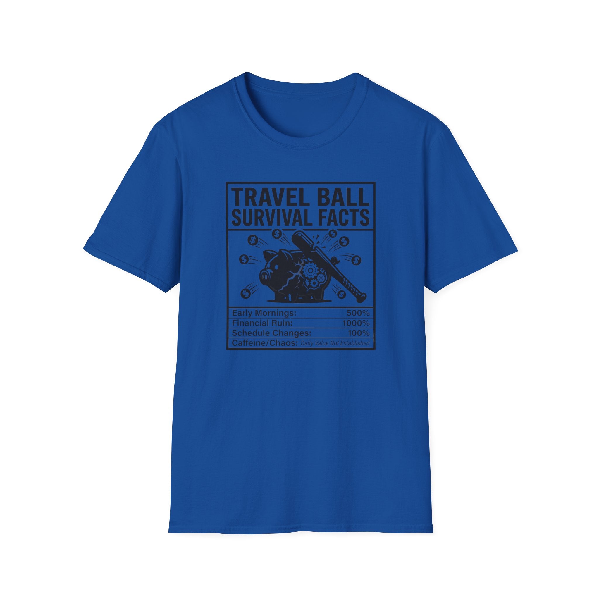 Travel Ball Survival Facts T-Shirt
