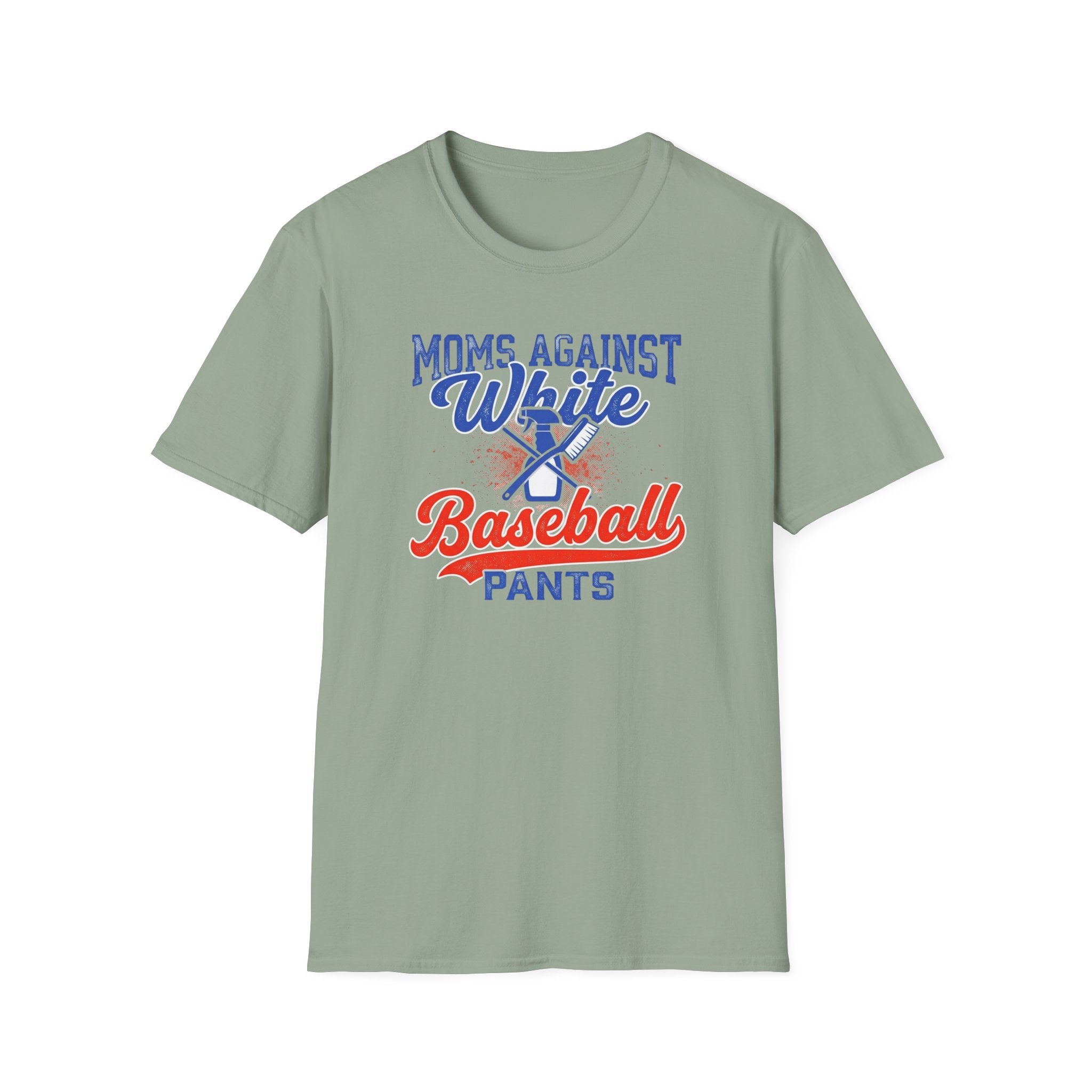 White Baseball Pants T-Shirt