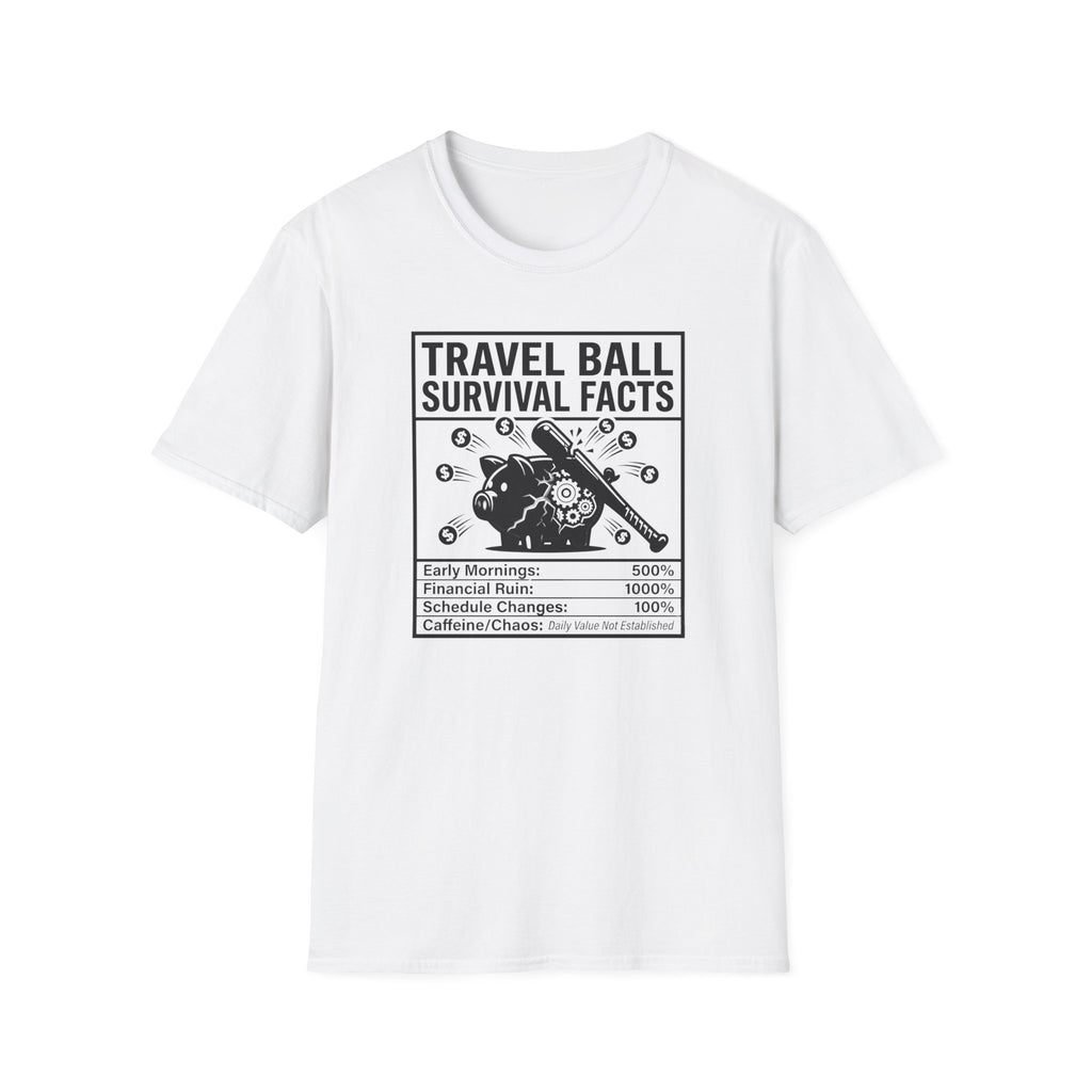 Travel Ball Survival Facts T-Shirt