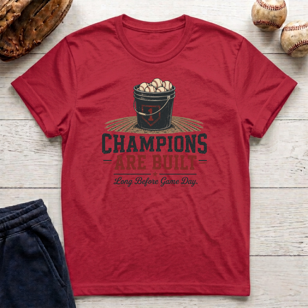 Champions Are Built T-Shirt
