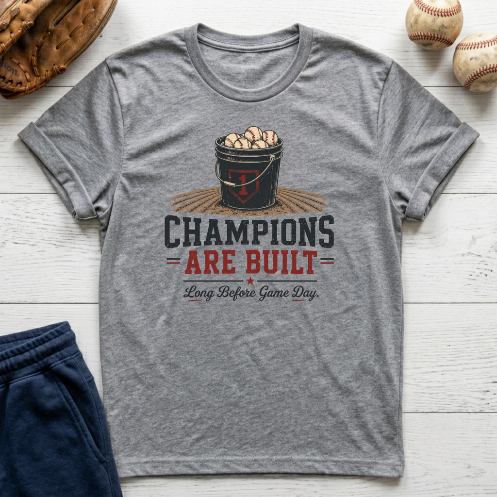 Champions Are Built T-Shirt