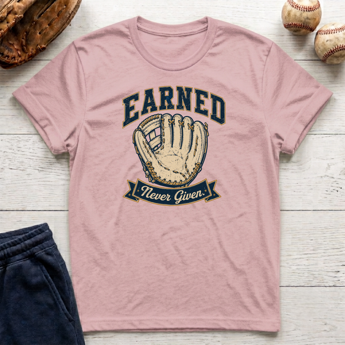 Earned Never Given T-Shirt