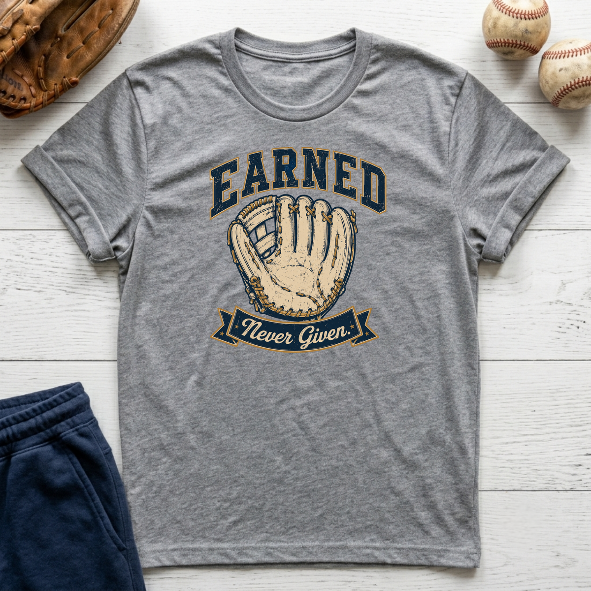 Earned Never Given T-Shirt