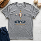 Forcast Baseball T-Shirt