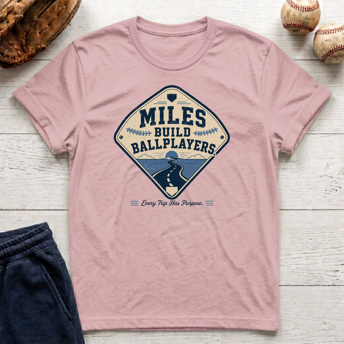 Miles Build BallPlayers T-Shirt