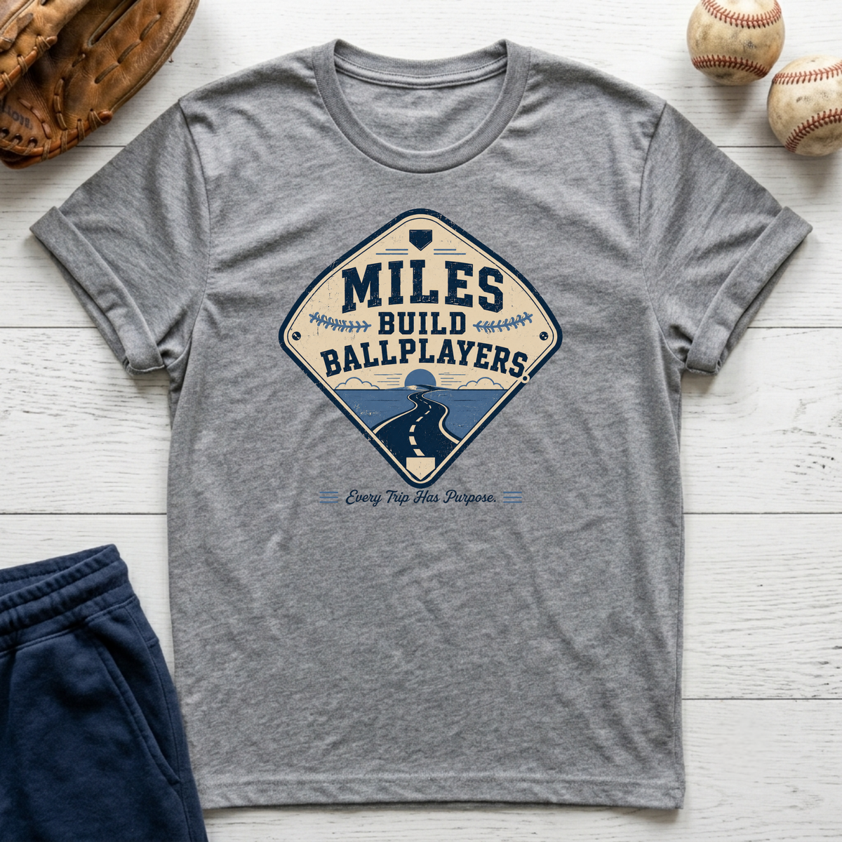Miles Build BallPlayers T-Shirt