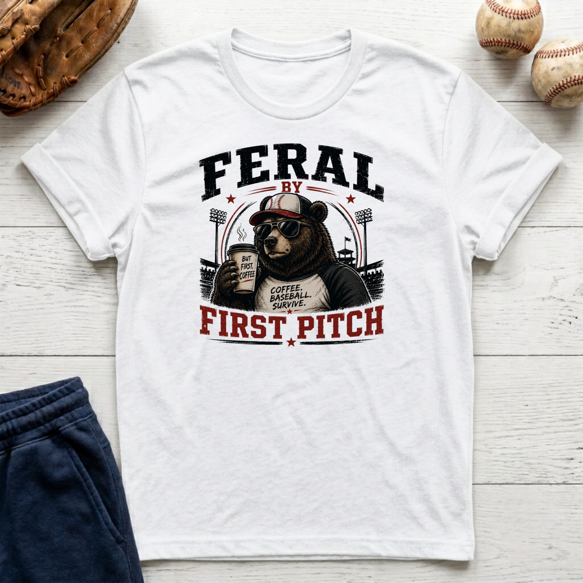 Feral By First Pitch T-Shirt