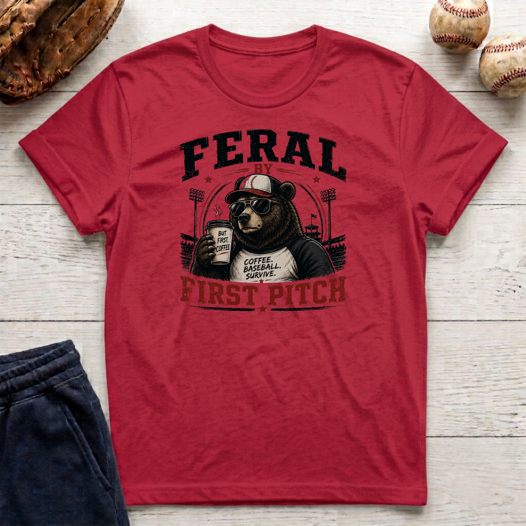 Feral By First Pitch T-Shirt
