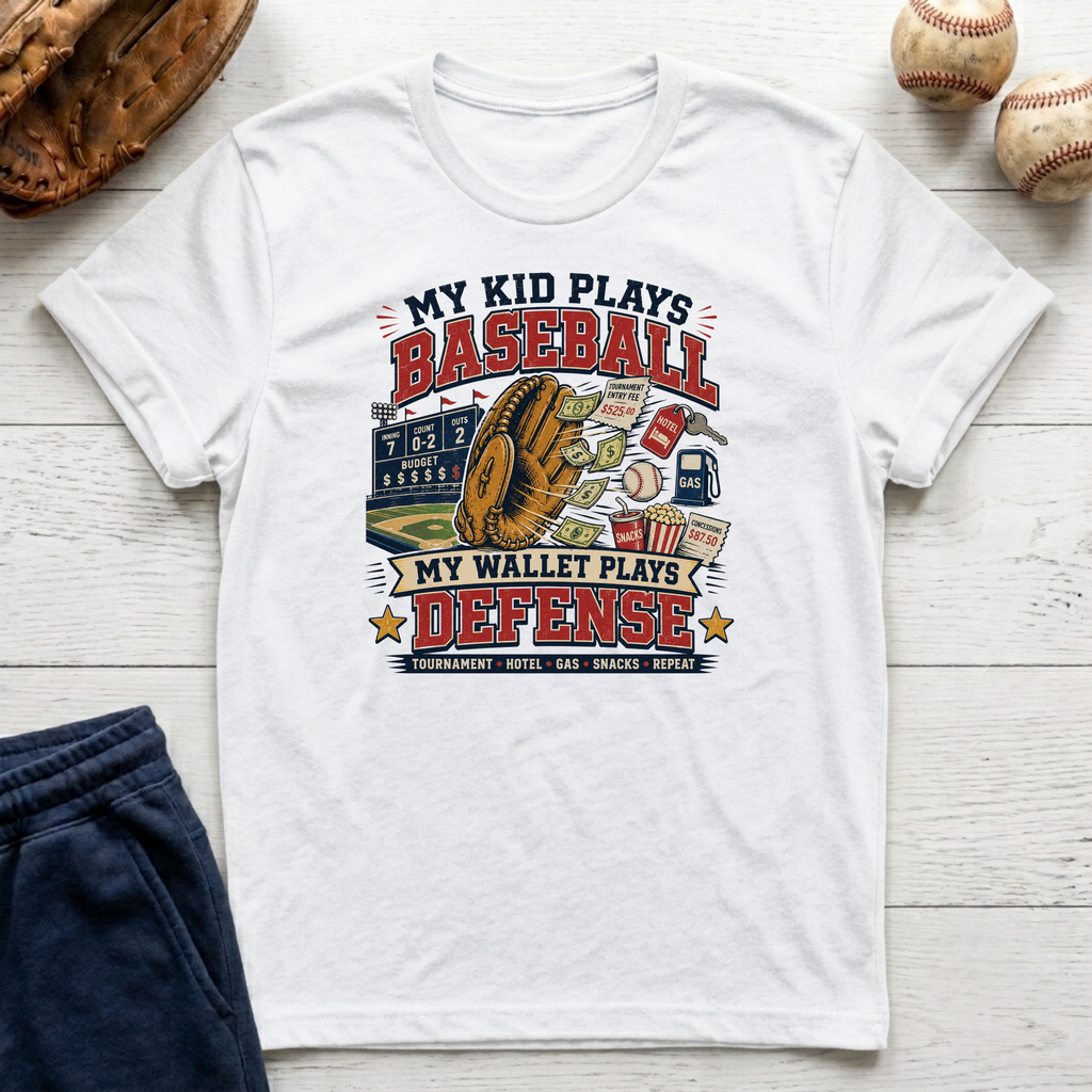 Wallet Plays Defense T-Shirt