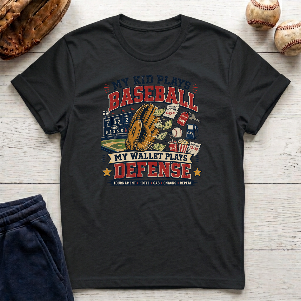 Wallet Plays Defense T-Shirt