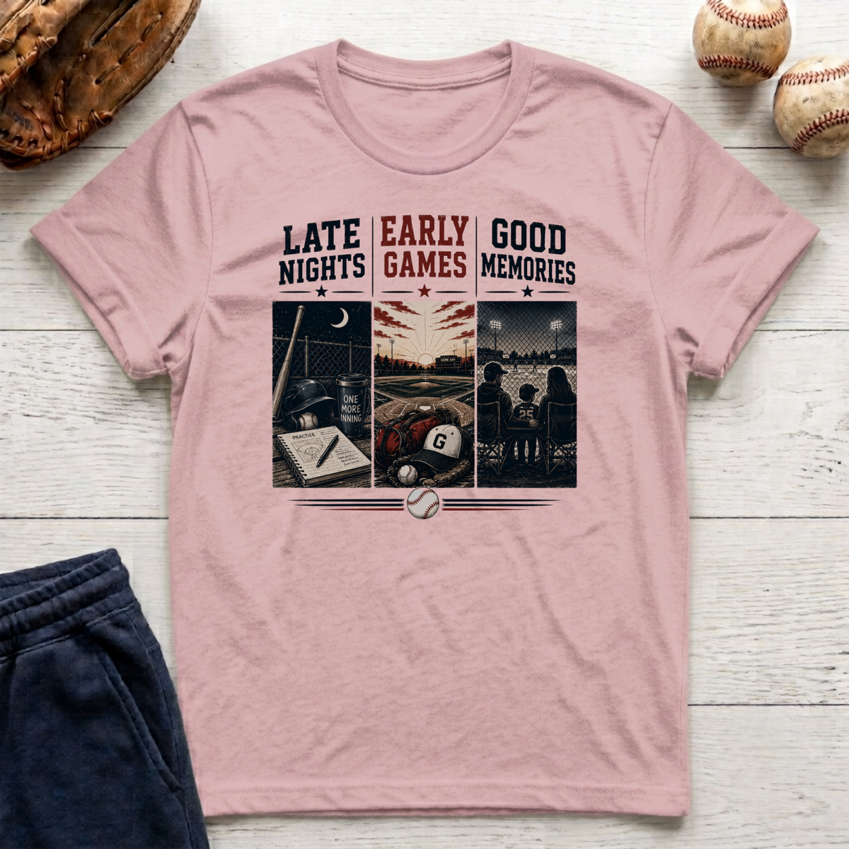 Nights Games Memories T-Shirt