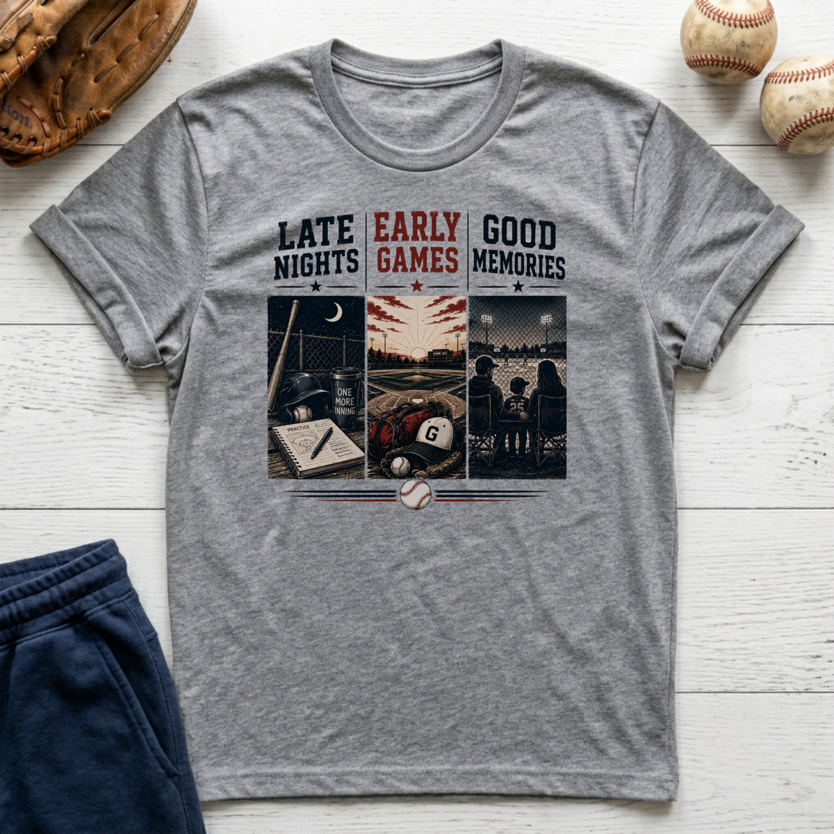 Nights Games Memories T-Shirt