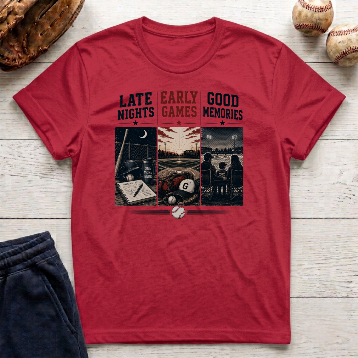 Nights Games Memories T-Shirt