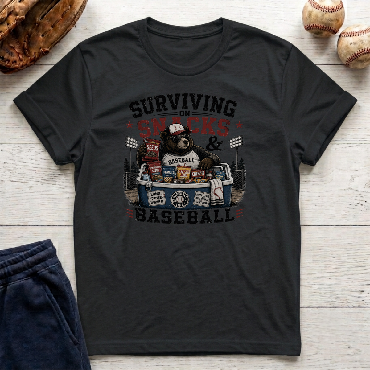 Surviving on Snacks T-Shirt