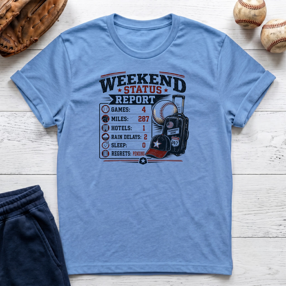 Weekend Status Report T-Shirt