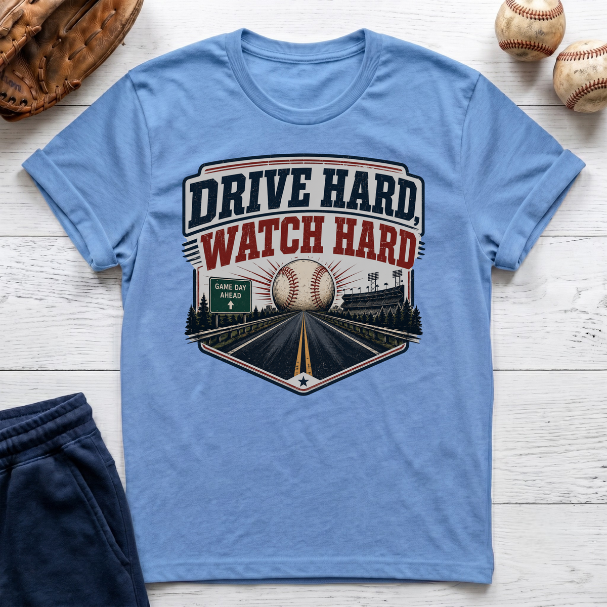 Drive Hard Watch Hard T-Shirt