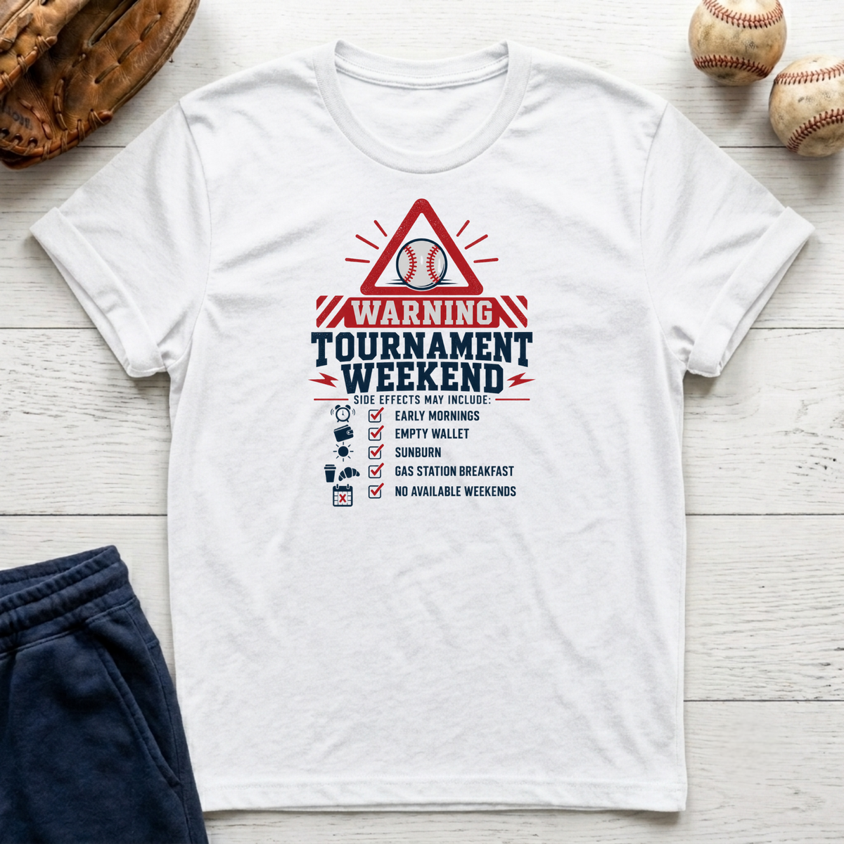 Warning Tournament Weekend T-Shirt