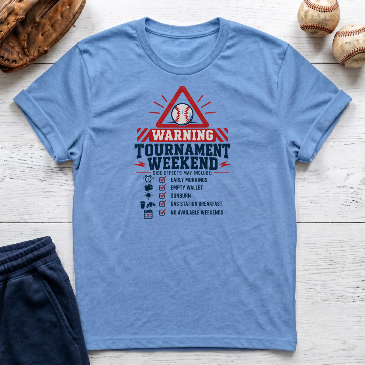 Warning Tournament Weekend T-Shirt