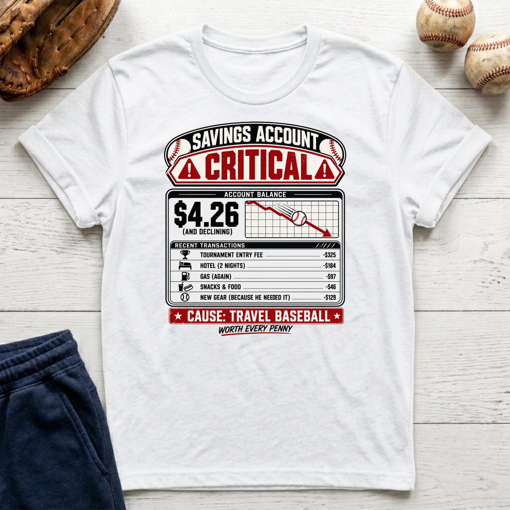 Savings Account Critical T-Shirt