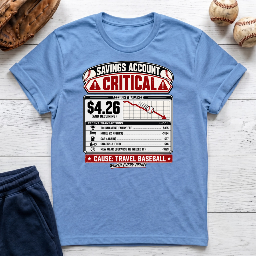 Savings Account Critical T-Shirt