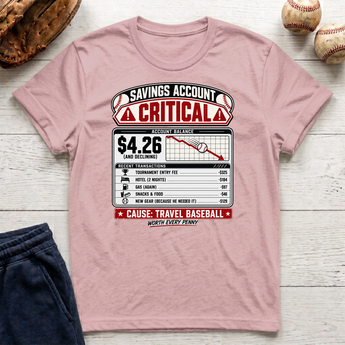 Savings Account Critical T-Shirt