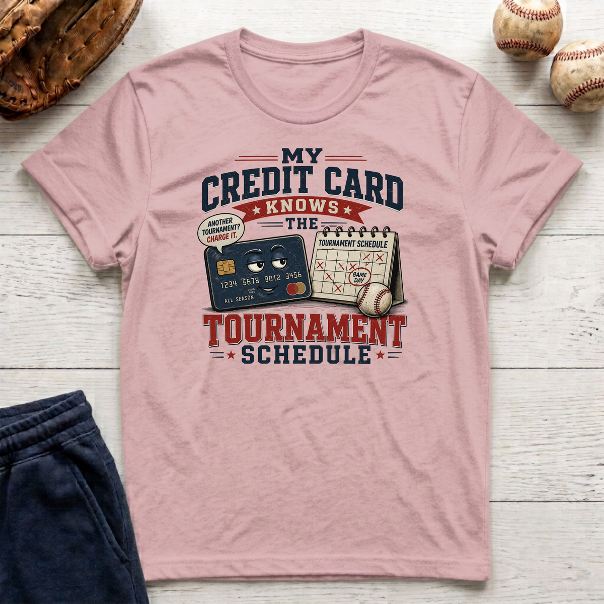 CC Knows the Tournament Schedule T-Shirt