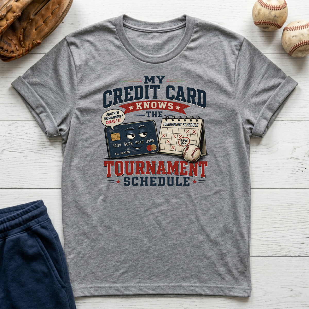 CC Knows the Tournament Schedule T-Shirt