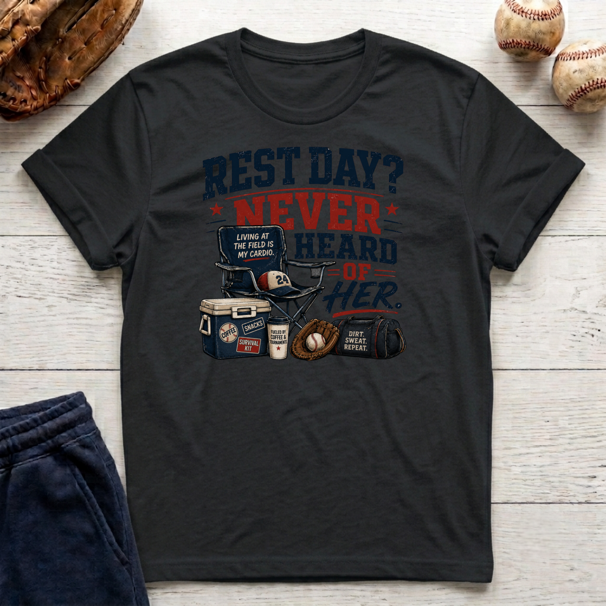 Rest Day Never Heard of Her T-Shirt