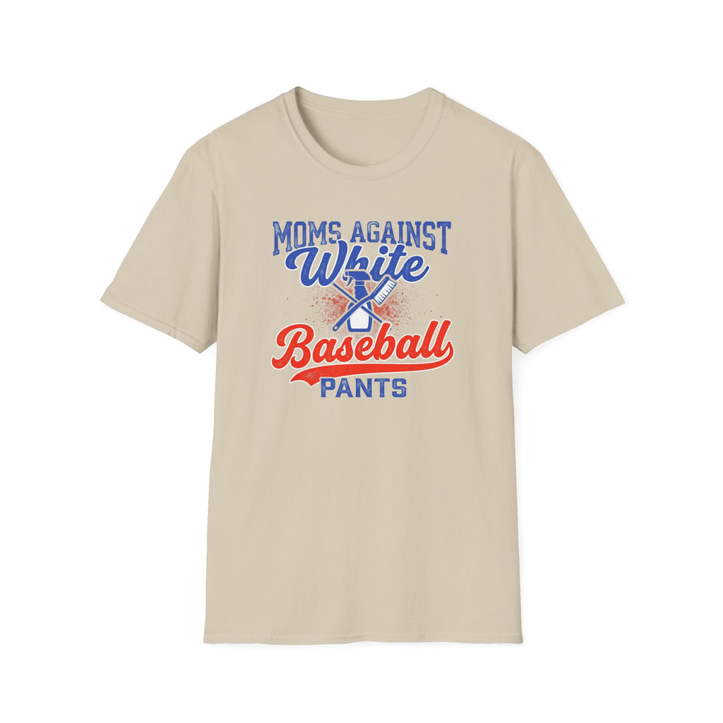 White Baseball Pants T-Shirt
