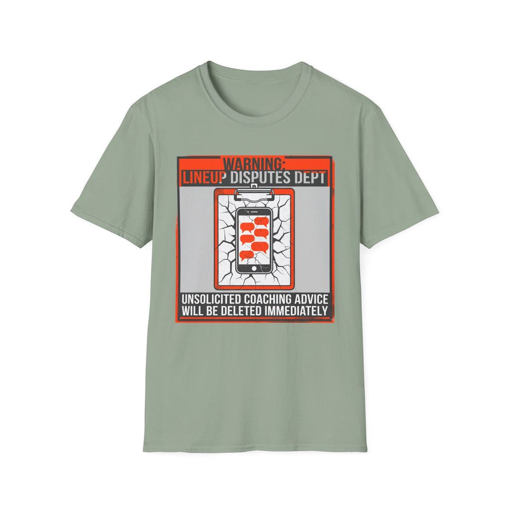 Lineup Dispute Dept T-Shirt
