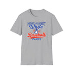 White Baseball Pants T-Shirt
