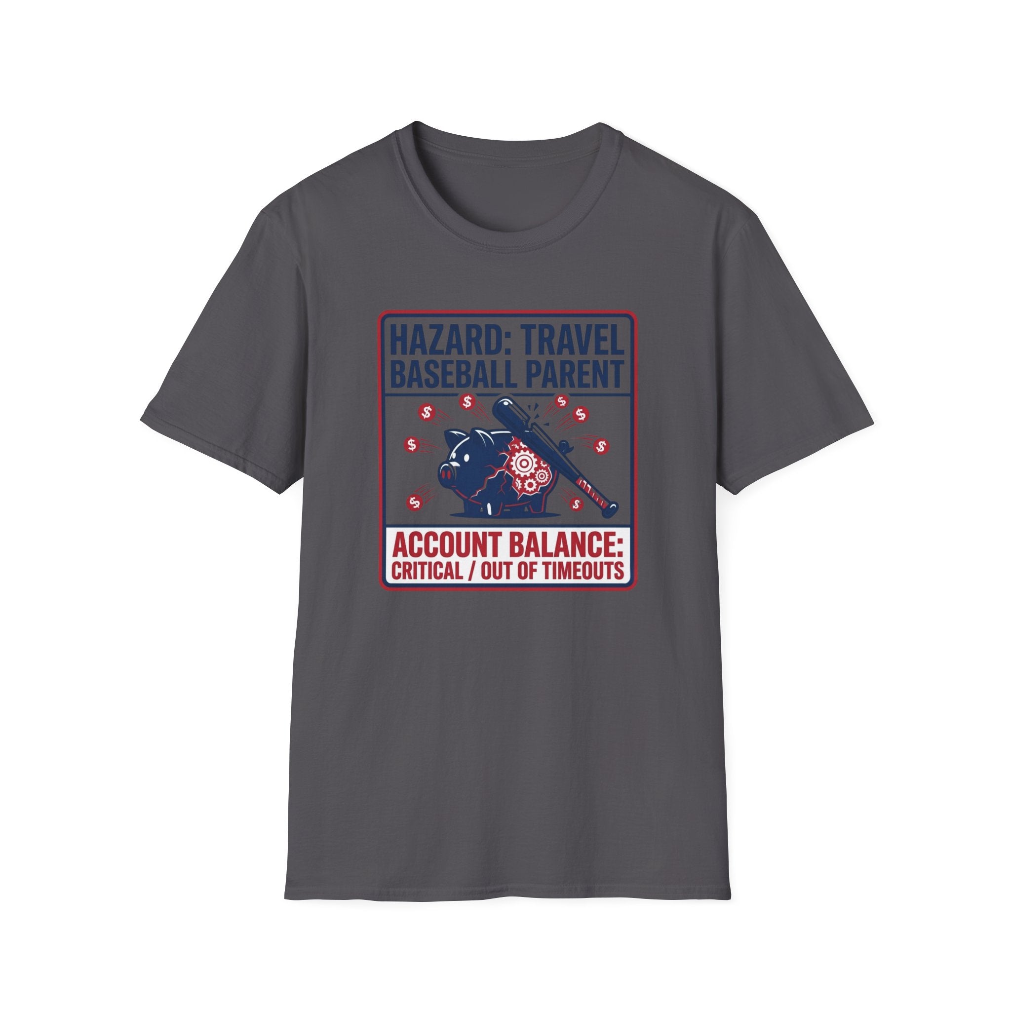 Hazard: Travel Baseball Parent T-Shirt