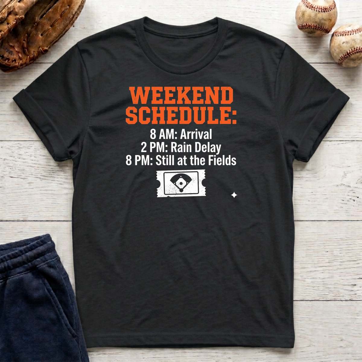 Weekend Schedule T-Shirt