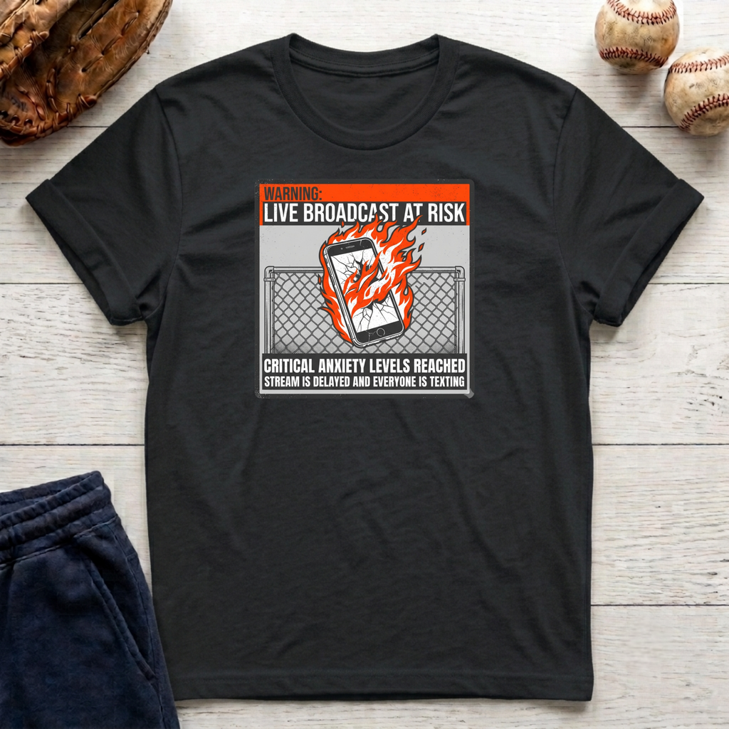 Live Broadcast at Risk T-Shirt