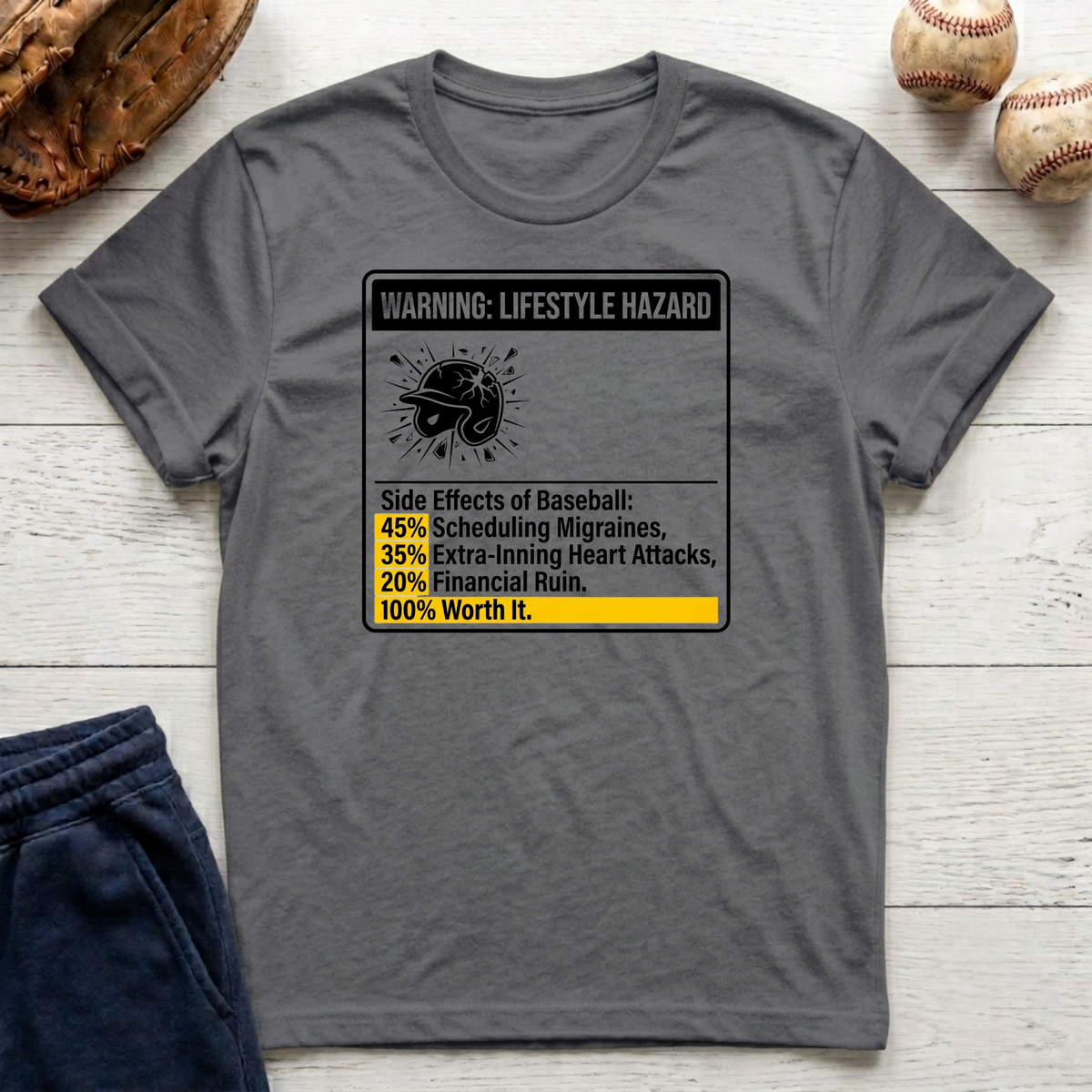 Warning Lifestyle Hazard T-Shirt