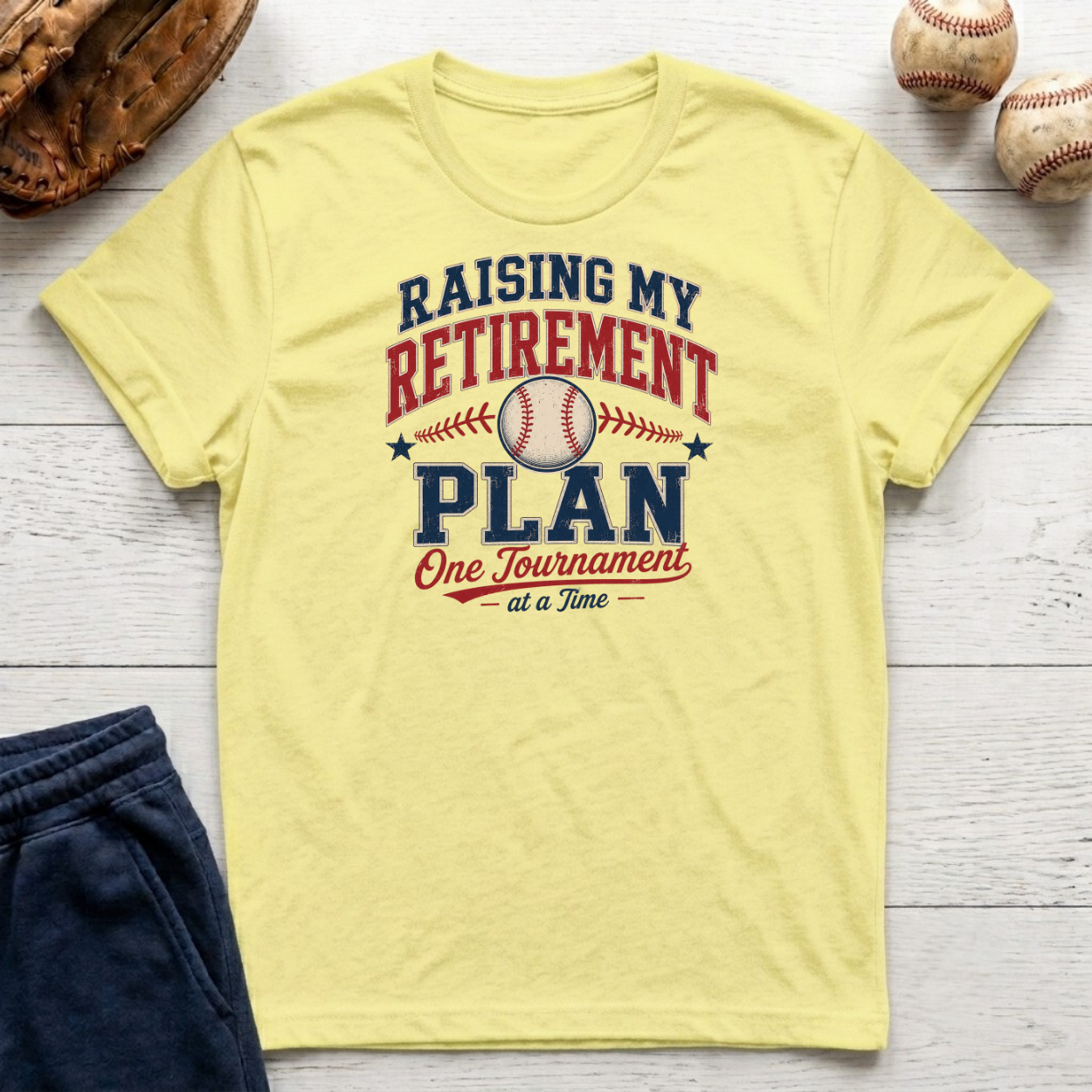 Raising My Retirement Plan T-Shirt