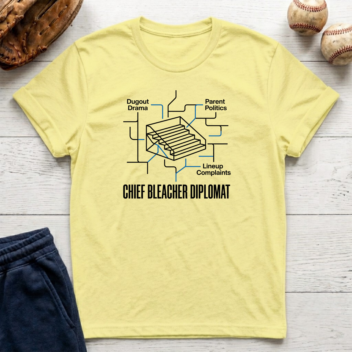 Chief Bleacher Diplomat T-Shirt