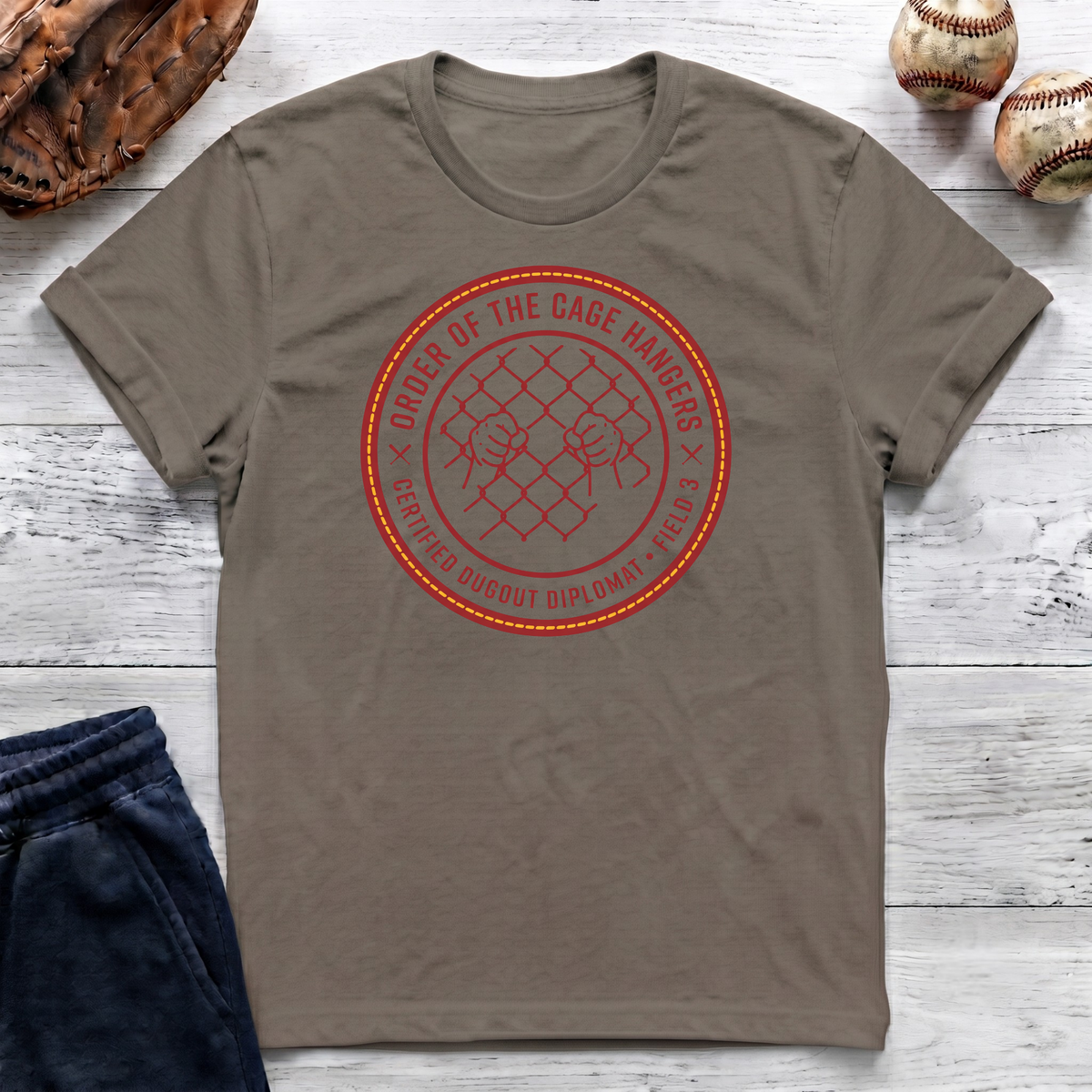 Order of the Cage Hangers T-Shirt