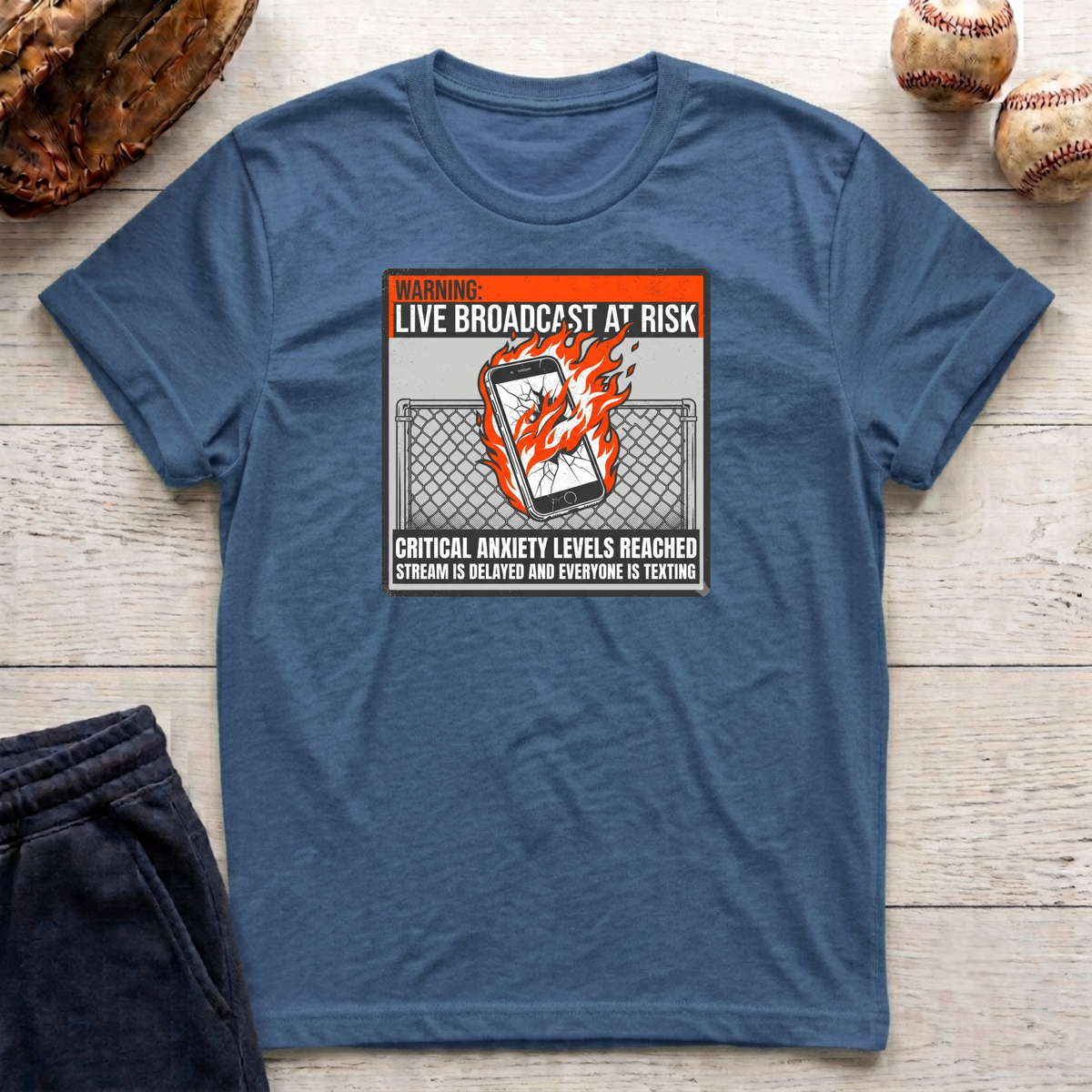 Live Broadcast at Risk T-Shirt