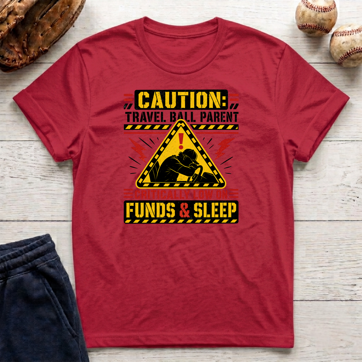 Critically Low Funds/Sleep T-Shirt