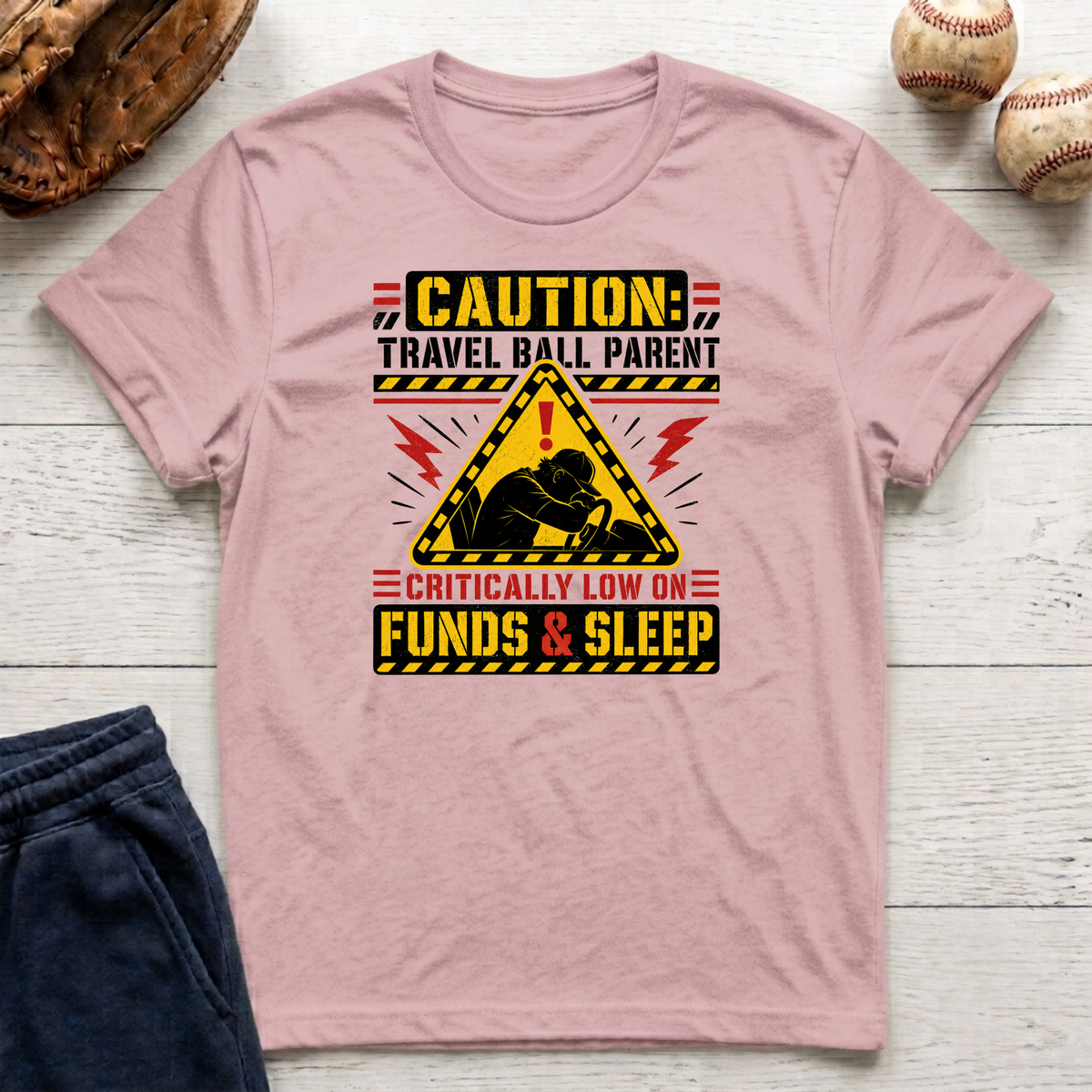 Critically Low Funds/Sleep T-Shirt