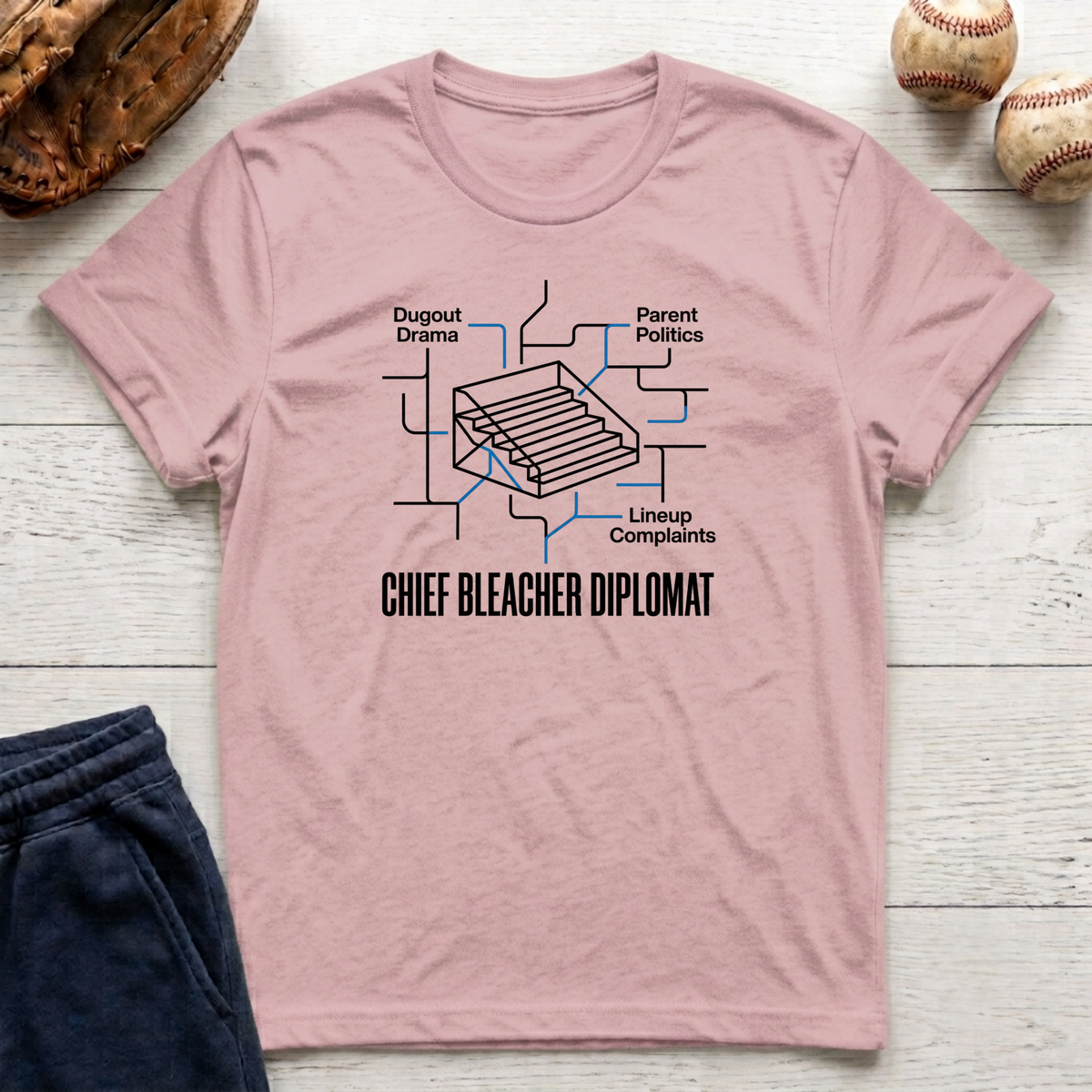 Chief Bleacher Diplomat T-Shirt