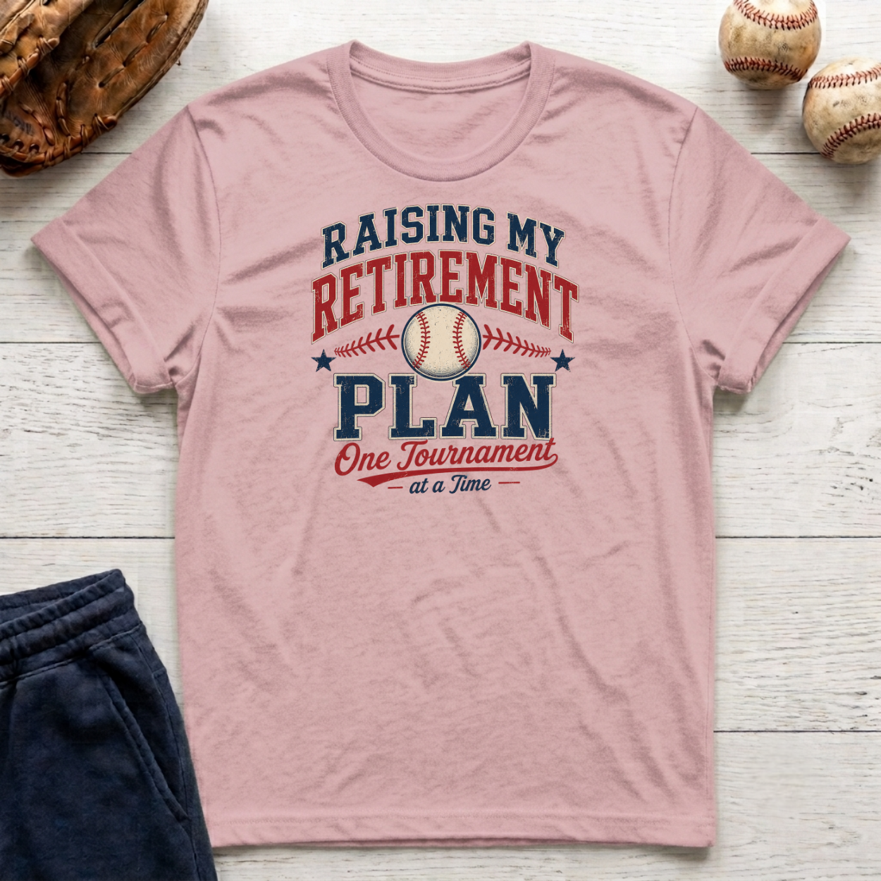 Raising My Retirement Plan T-Shirt