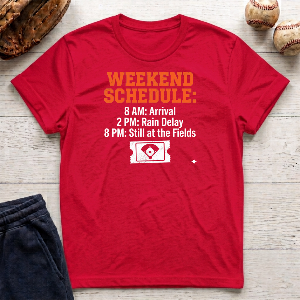 Weekend Schedule T-Shirt