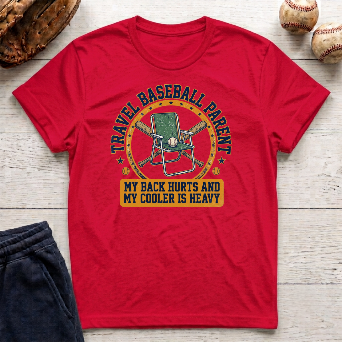 Travel Baseball Parent T-Shirt