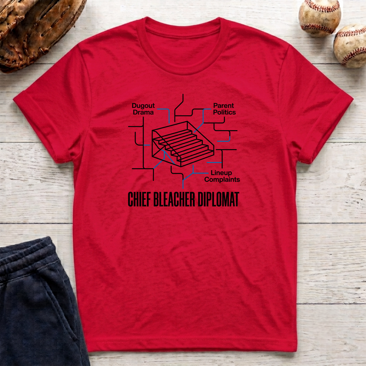 Chief Bleacher Diplomat T-Shirt