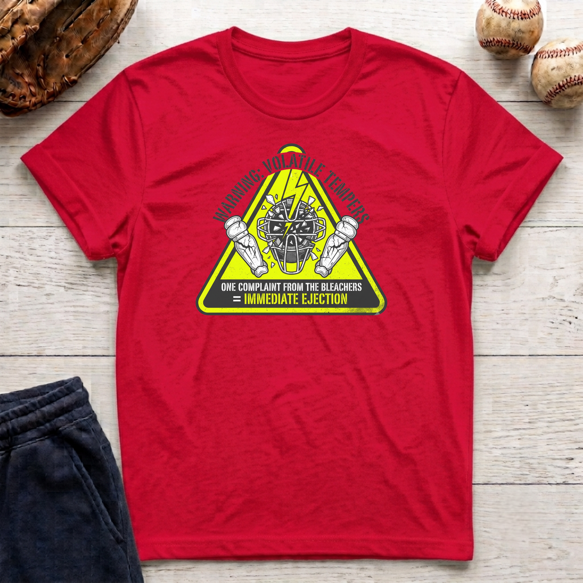 Warning Volatile Tempers T-Shirt