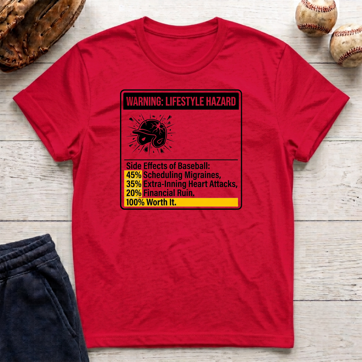 Warning Lifestyle Hazard T-Shirt