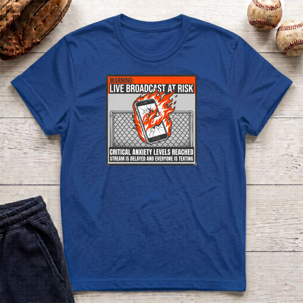 Live Broadcast at Risk T-Shirt